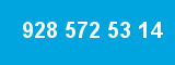 928 572 53 14 928 572 53 14